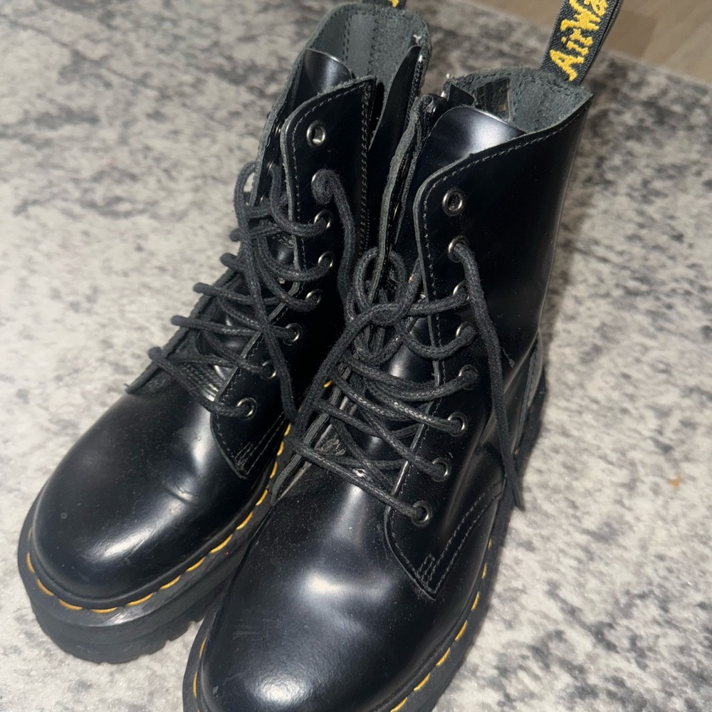 Dr. Martens Black Lace Up Boots